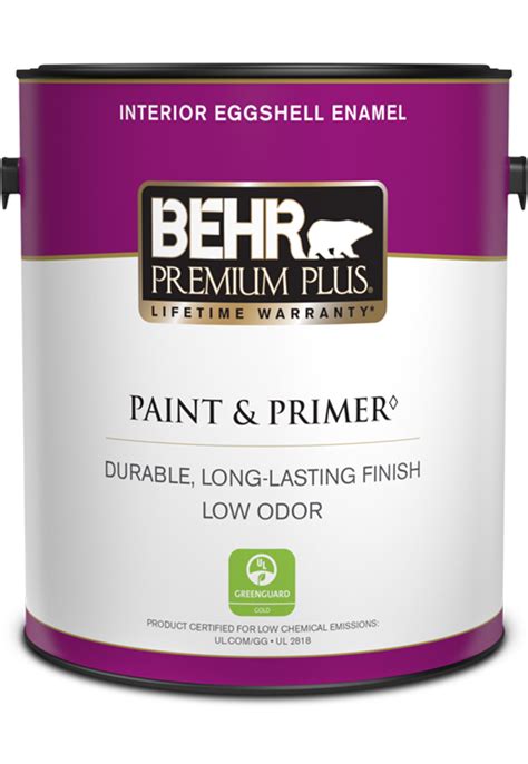 This antimicrobial-mildew resistant finish has excellent durability, washability and stain resistance. . Interior eggshell enamel